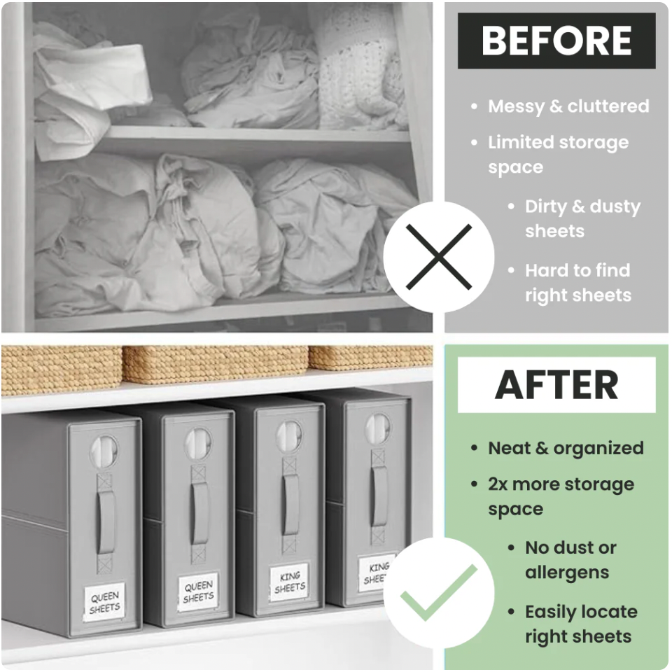 Bed Sheet Organizers