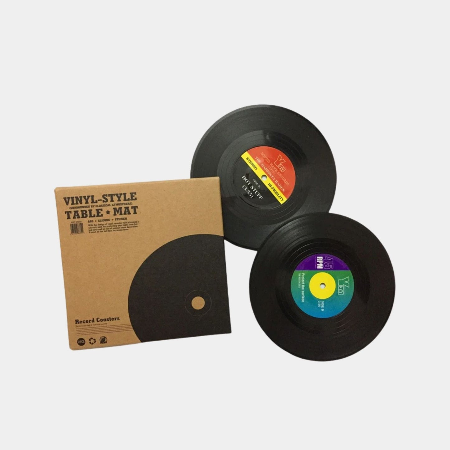 Vintage Record Coasters