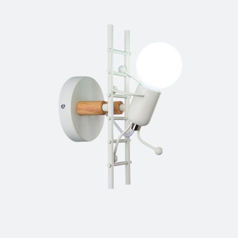 Ladder Man Lamp
