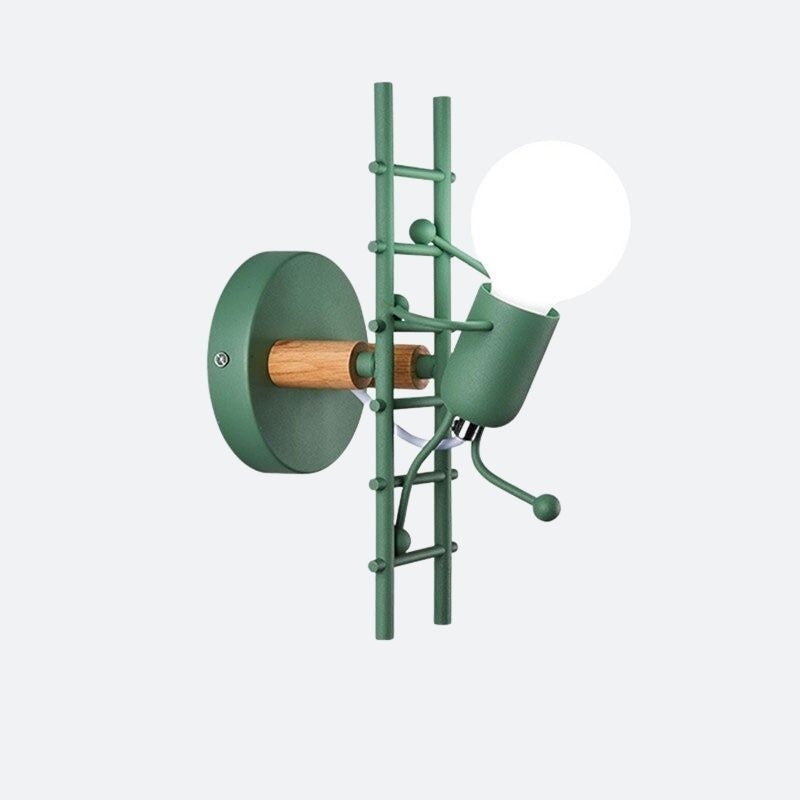 Ladder Man Lamp