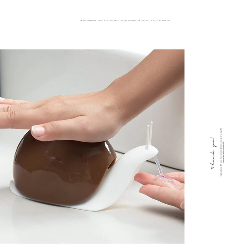 Snail-Shape Liquid Soap Dispenser
