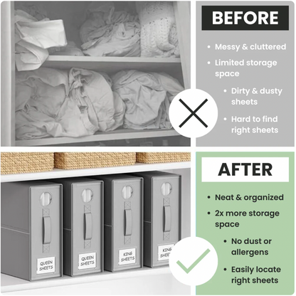 Bed Sheet Organizers