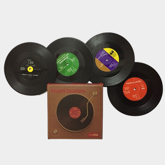 Vintage Record Coasters