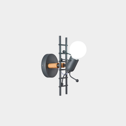 Ladder Man Lamp