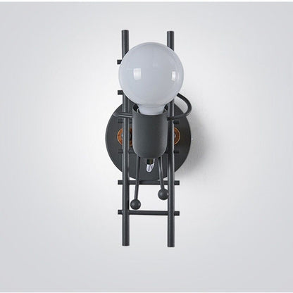 Ladder Man Lamp