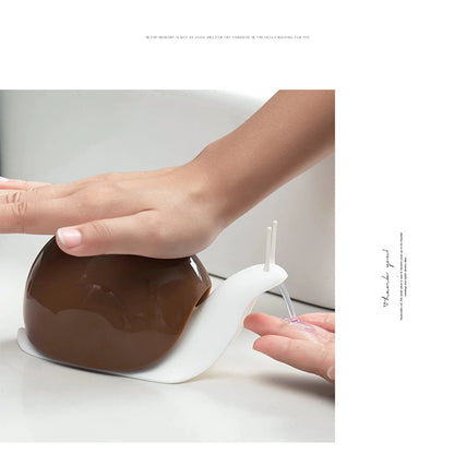 Snail-Shape Liquid Soap Dispenser